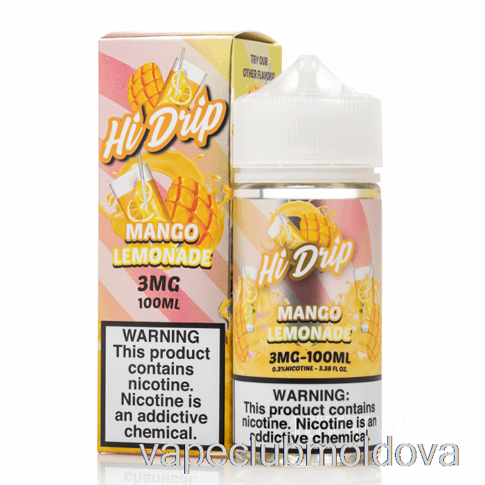 Kit Vape Pod Limonada De Mango - E-lichide Hi-drip - 100ml 3mg